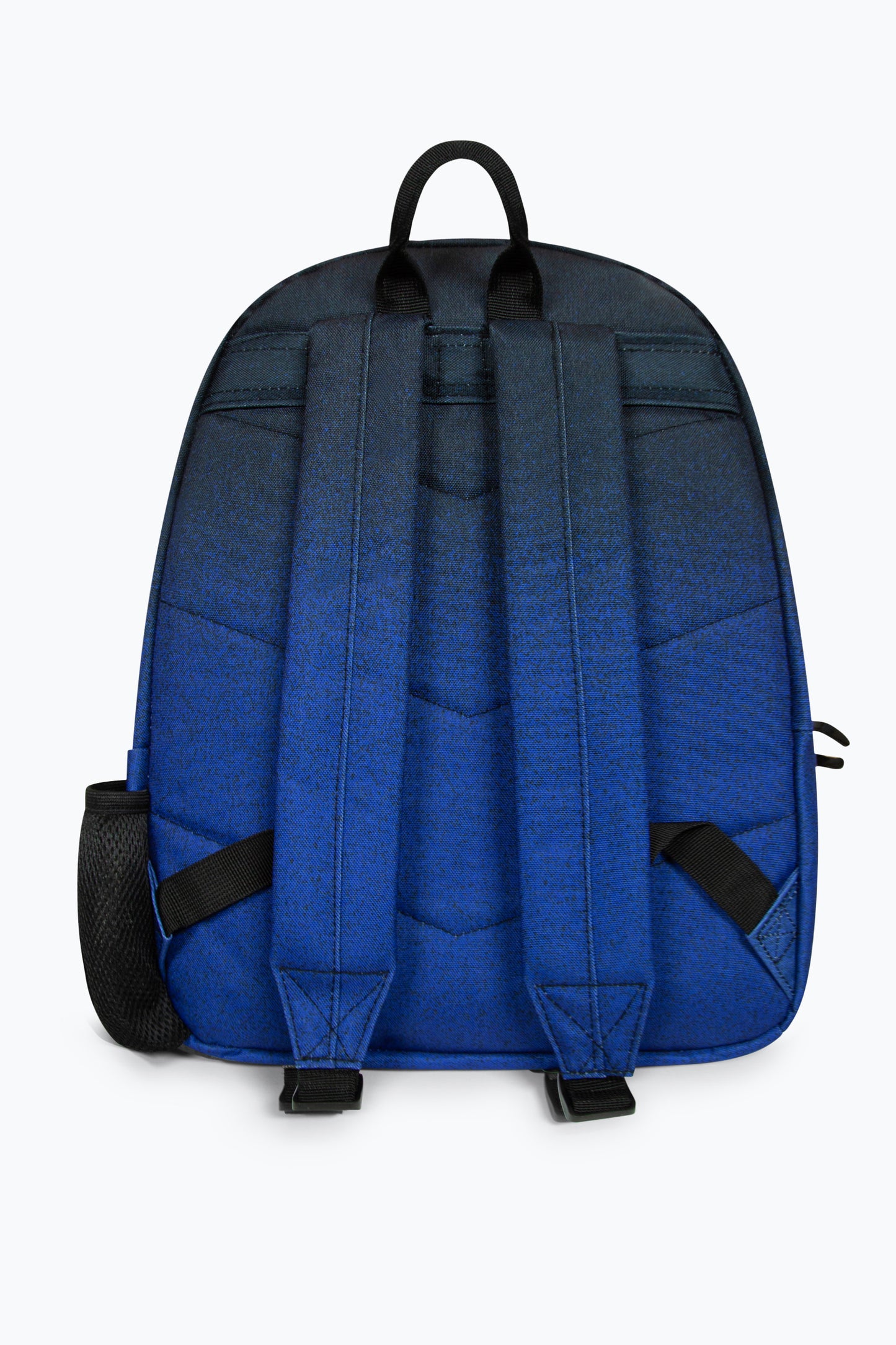 Hype Iconic Black/Blue Speckle Fade Boys School Backpack