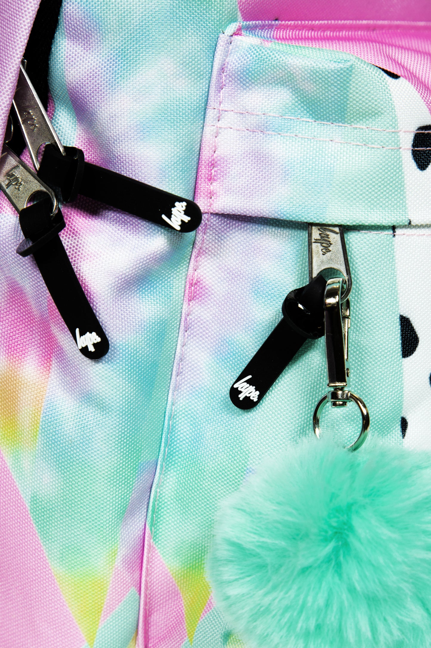 Hype Girls Iconic Pastel Collage Multicolour Backpack