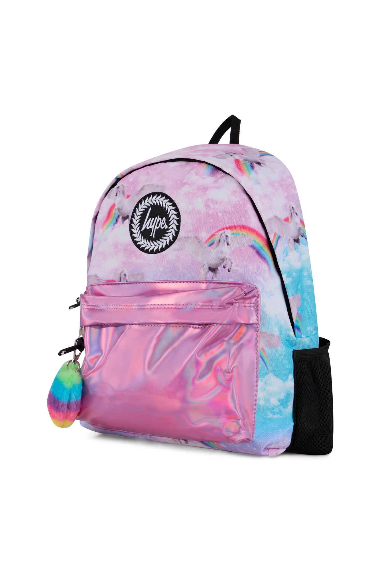 Hype Kids Multi Unicorn Holographic Backpack