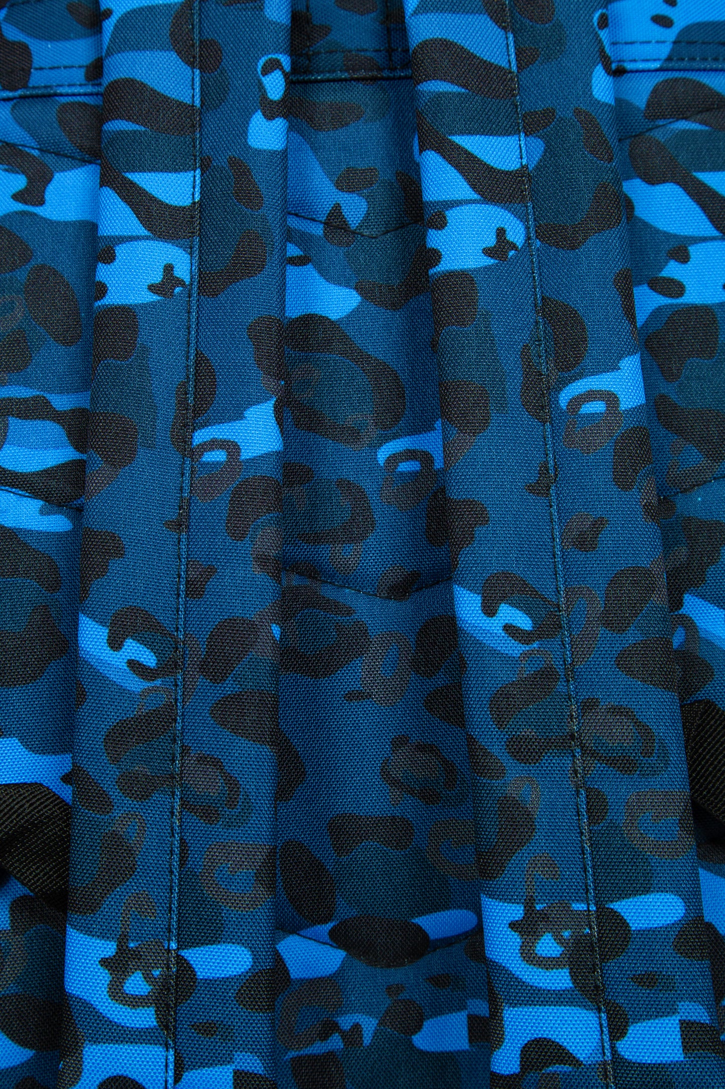 Hype Girls Iconic Blue Camo Leopard Print Backpack