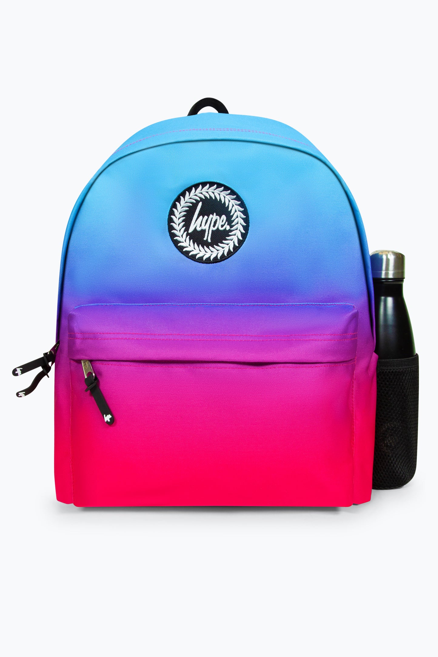 Hype Iconic Blue/Pink Fade Girls School Backpack