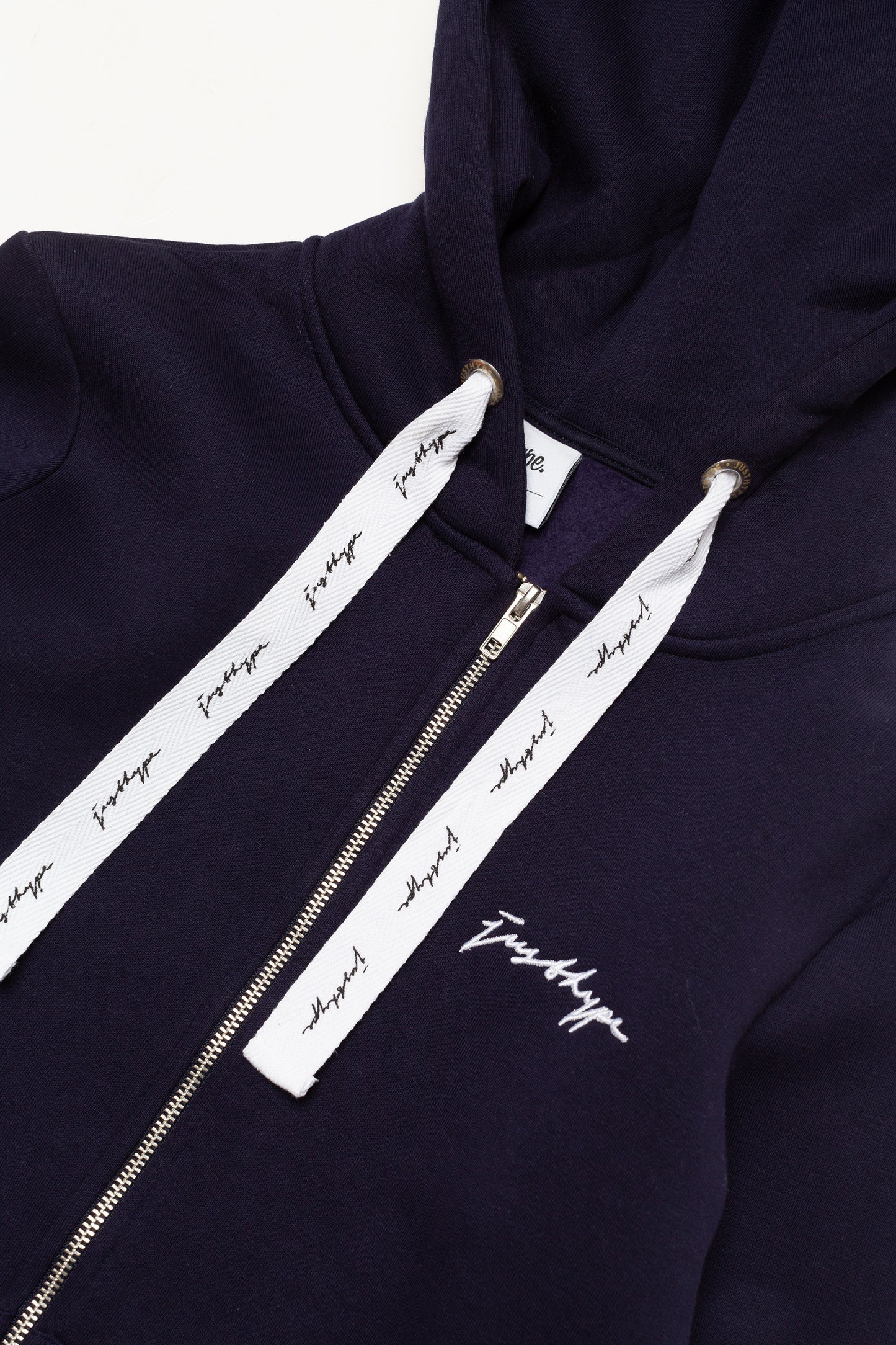 Hype Womens Navy Scribble Zip Hoodie