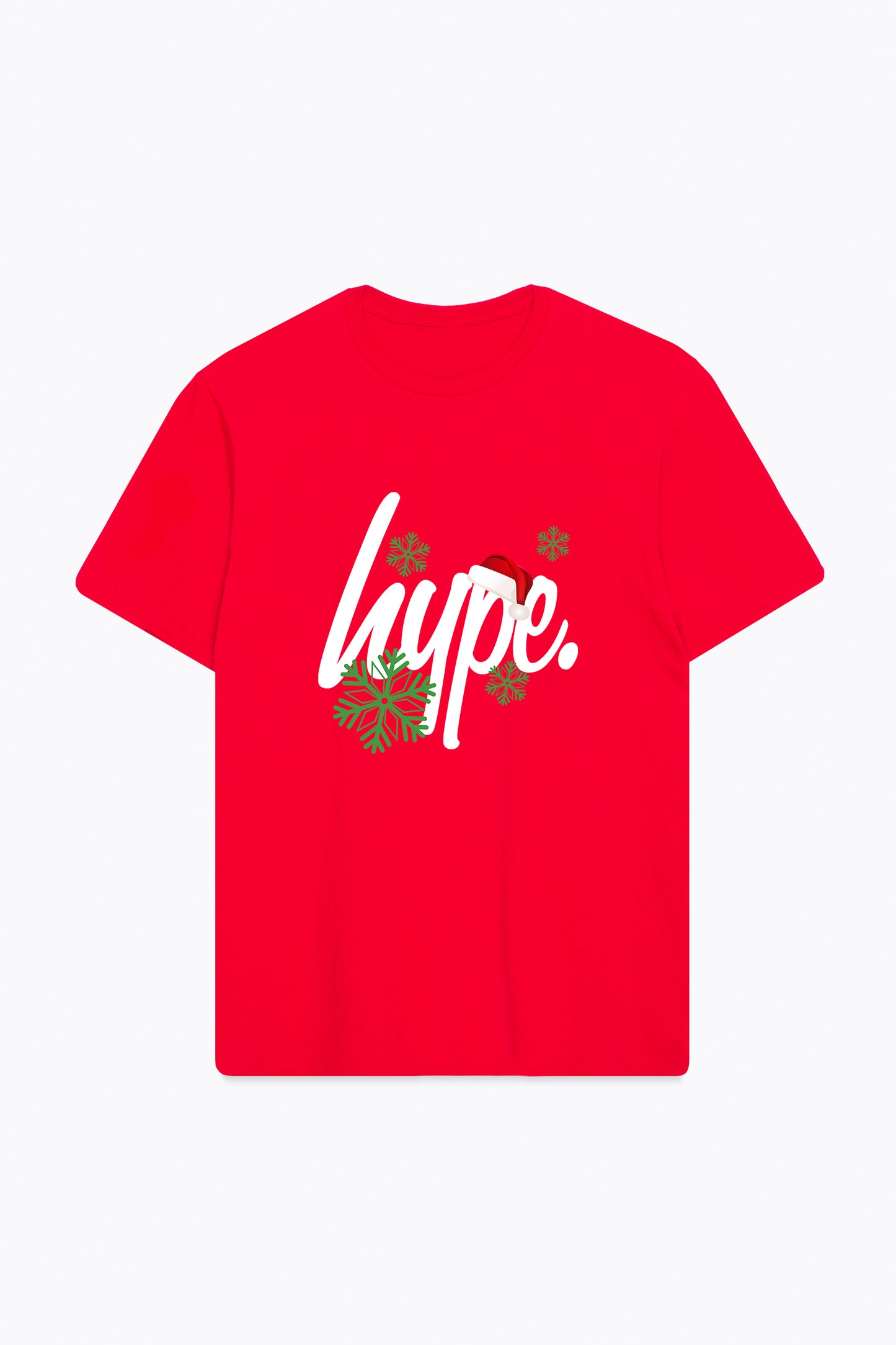 Hype Kids Red Christmas Script T-Shirt