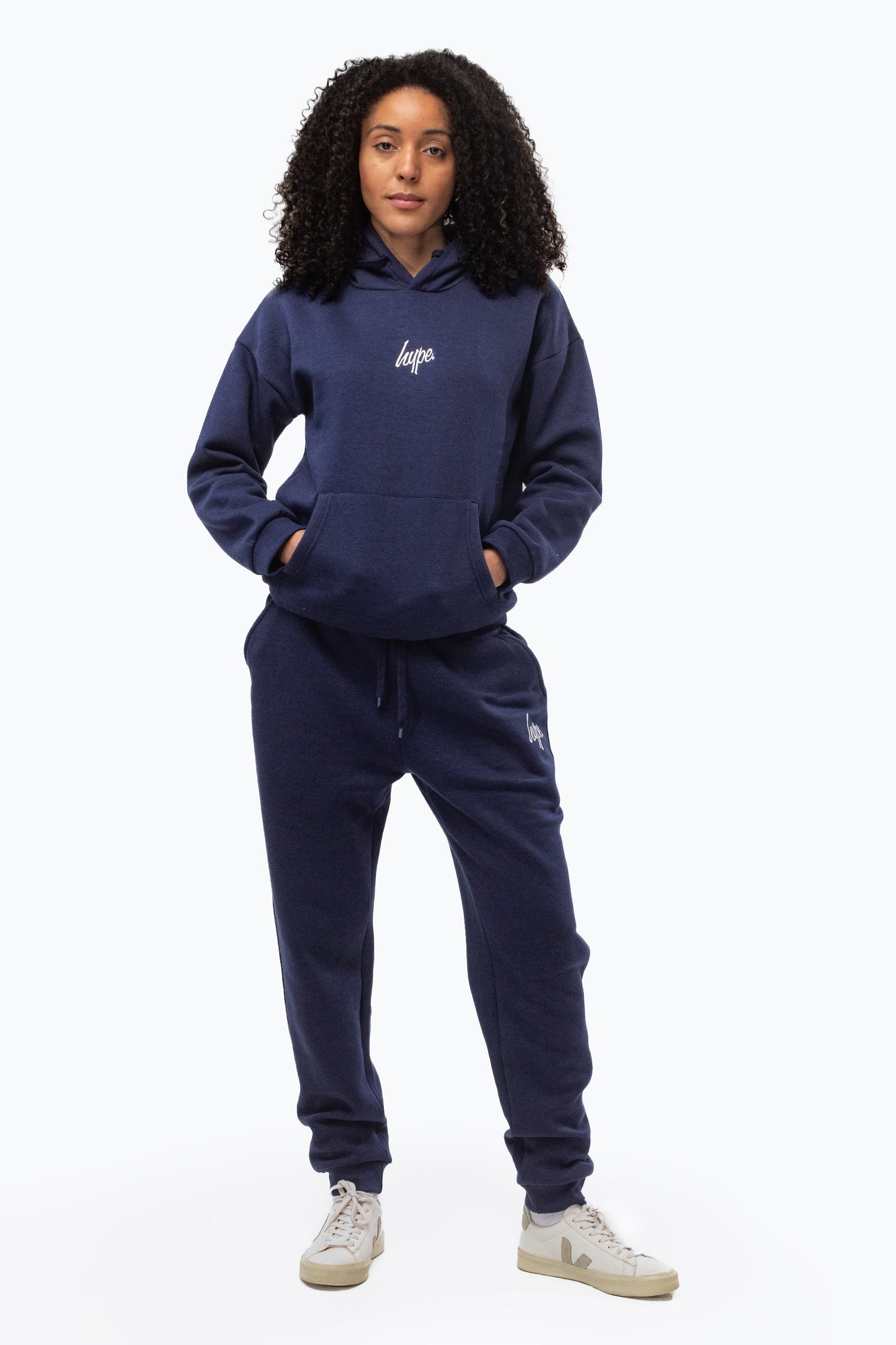 Hype Adults Navy Tracksuit