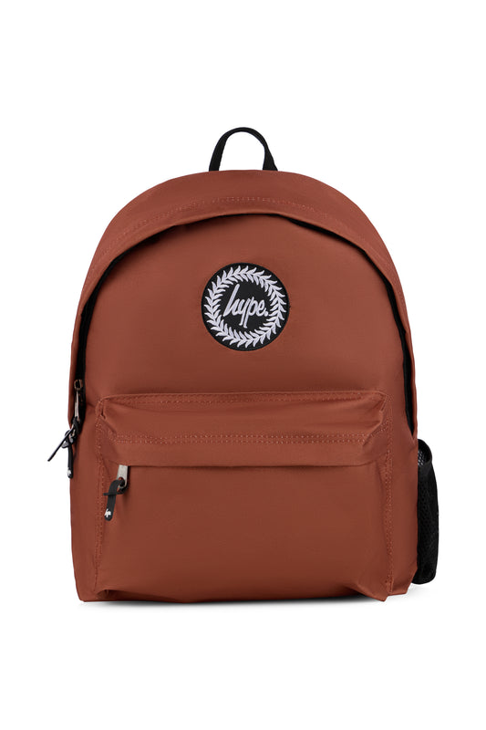Hype Unisex Chestnut Umber Backpack