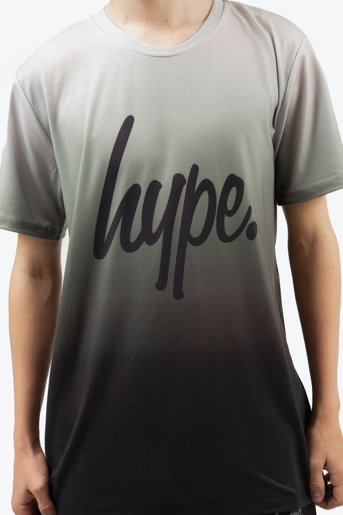 Hype Boys Khaki Fade Sublimated T-Shirt