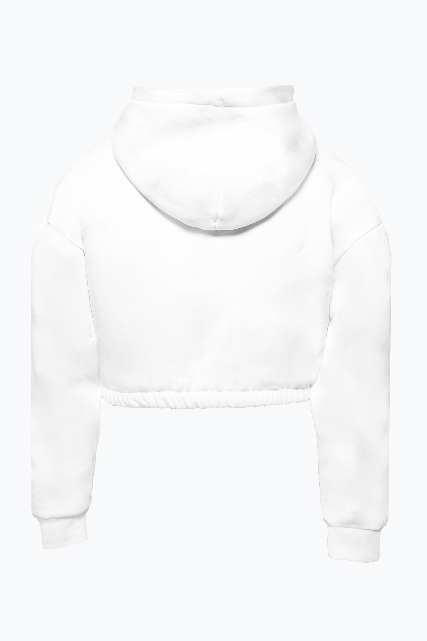 Hype Girls White Script Hoodie