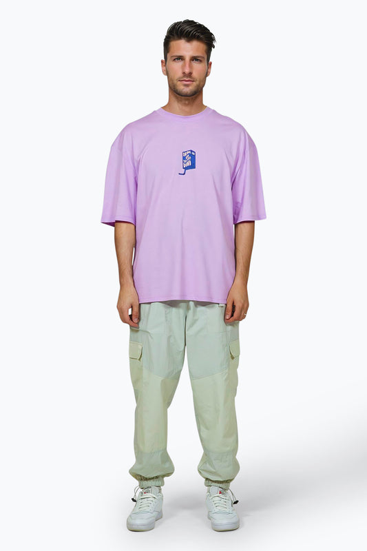 CONTINU8 LILAC DRINK UP TO GET DOWN T-SHIRT