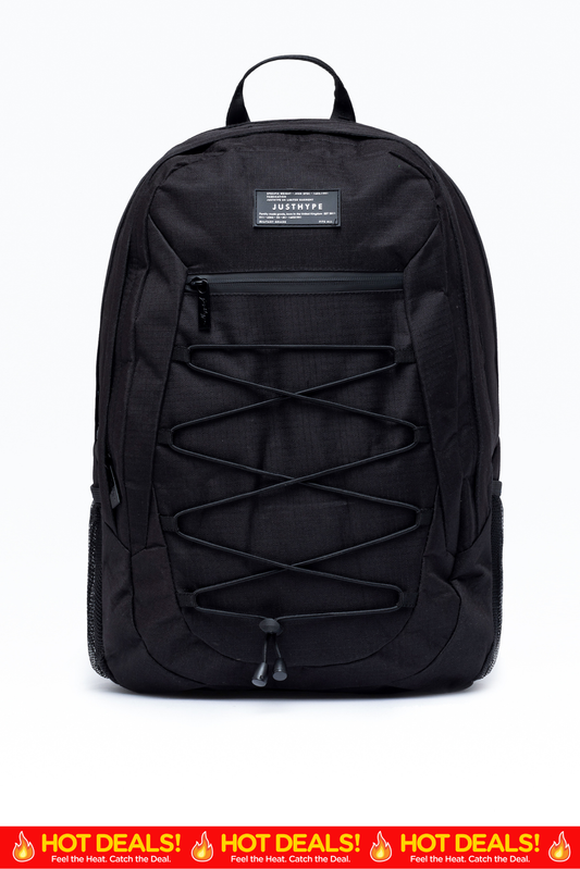 Hype Unisex Black Maxi Backpack