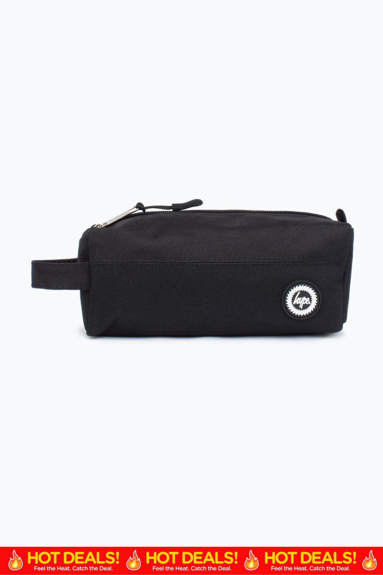 Hype Unisex Black Pencil Case