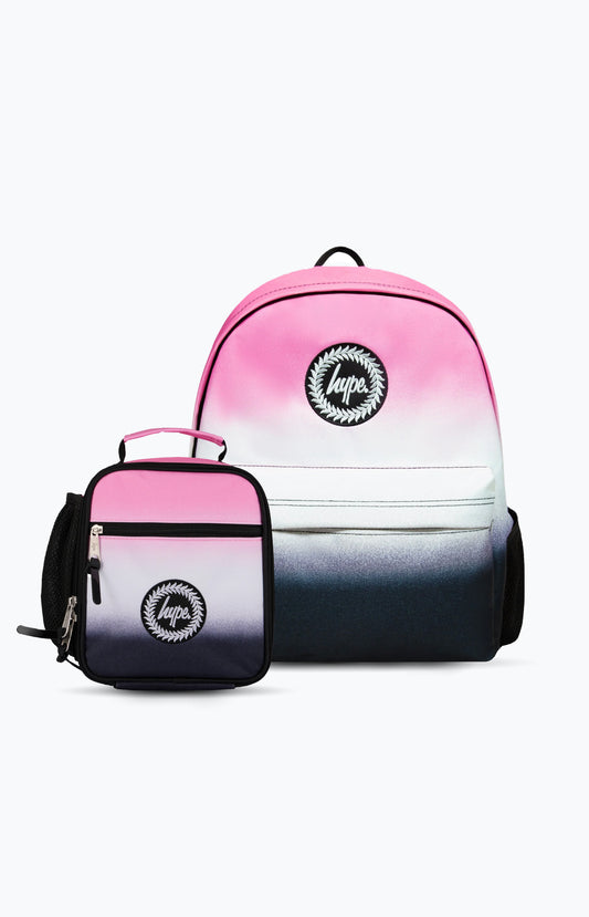 Hype Unisex Multi Dual Speckle Backpack & Lunch Bag Bundle