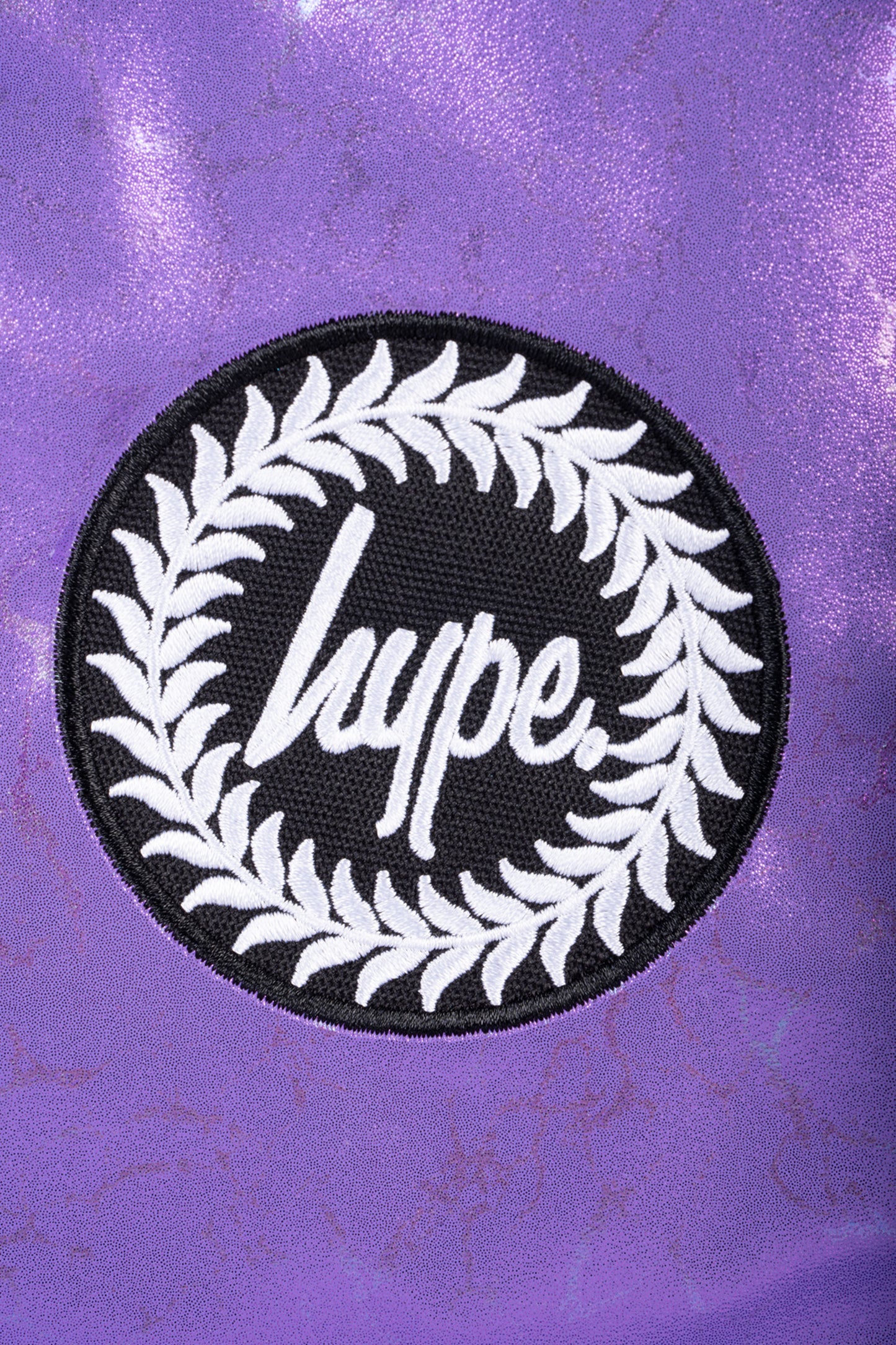 Hype Kids Purple Glitter Lightning Iconic Backpack