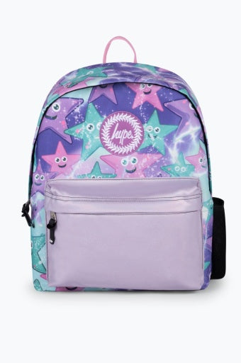 Hype Kids Purple/Green Starfish Iconic Backpack