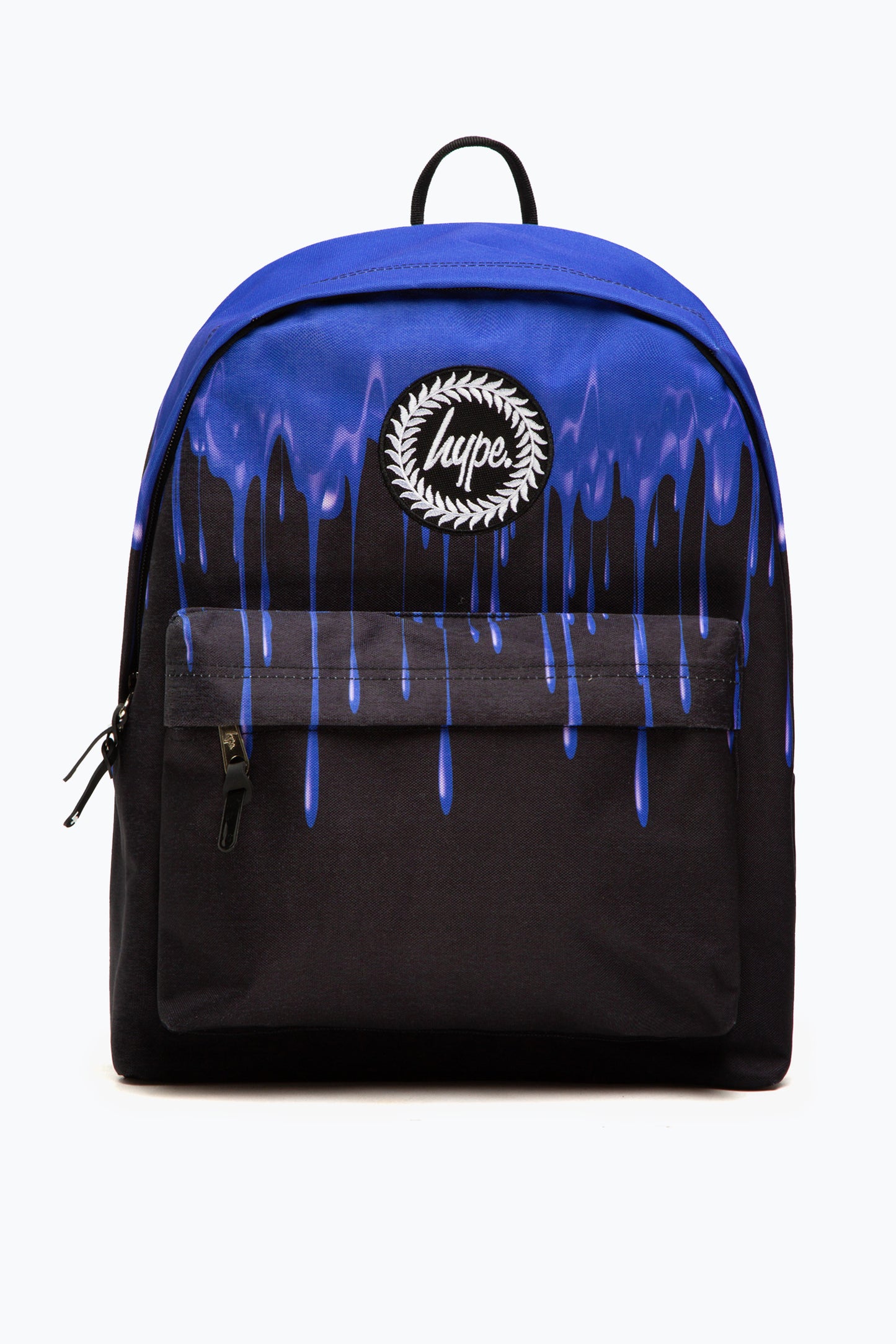 Hype Black Blue Slime Drips Backpack