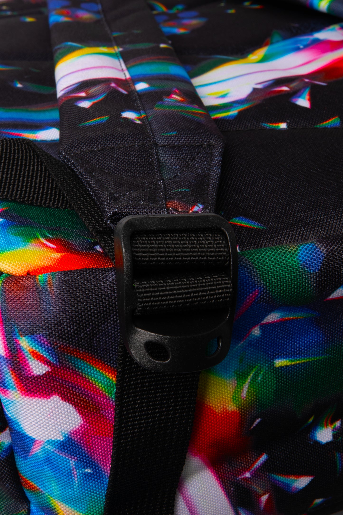 Hype Black Rainbow Refraction Backpack