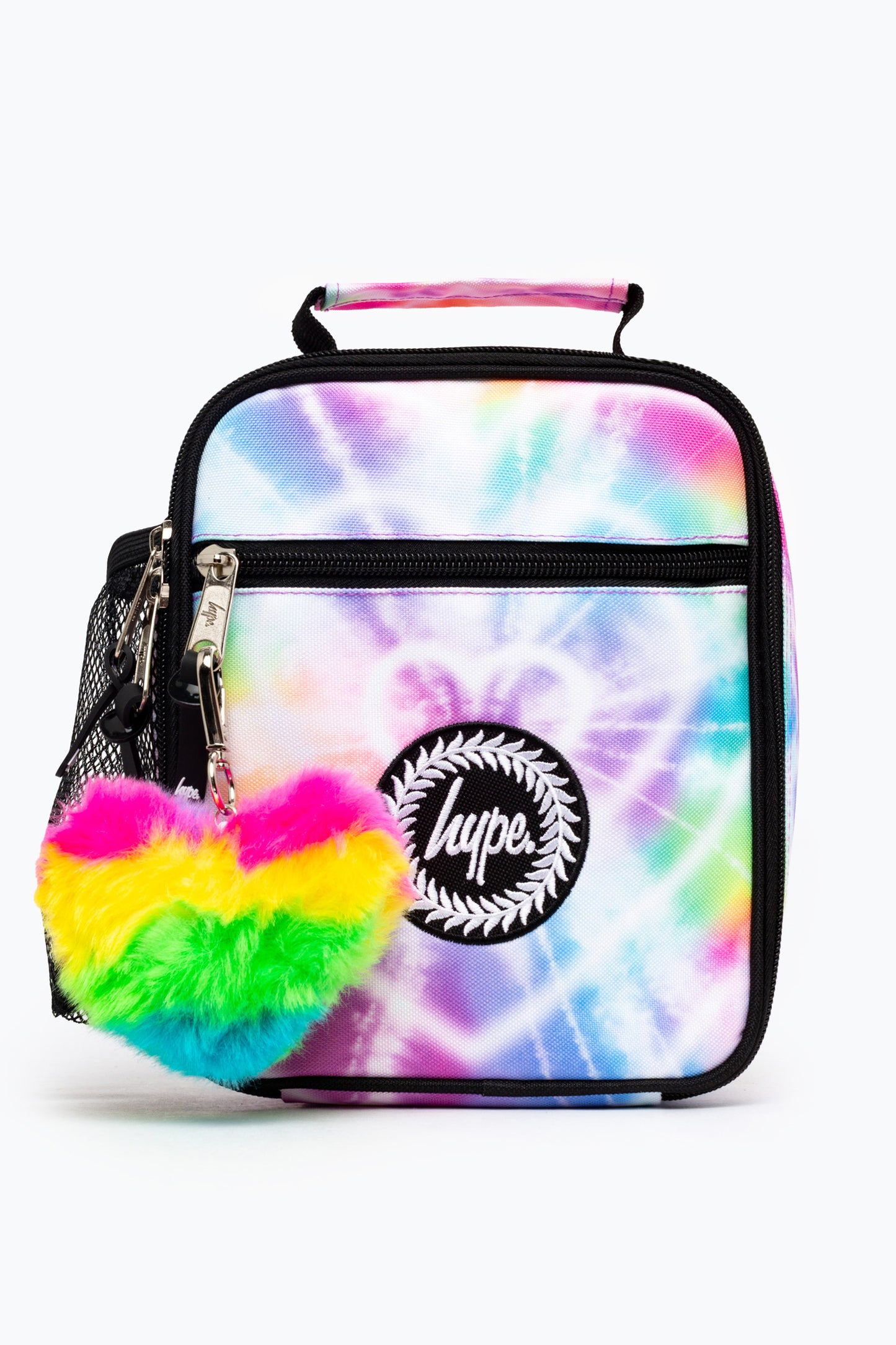 Hype Girls Rainbow Heart Tie-Dye Backpack & Lunch Bag Bundle