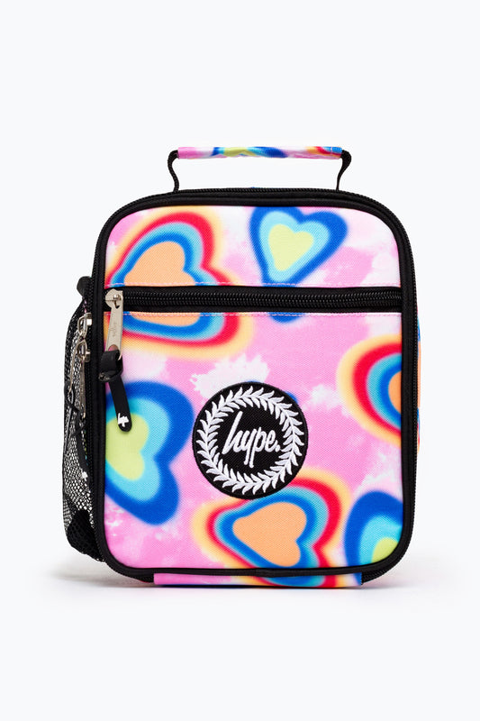 Hype Multi Glow Hearts Lunch Box