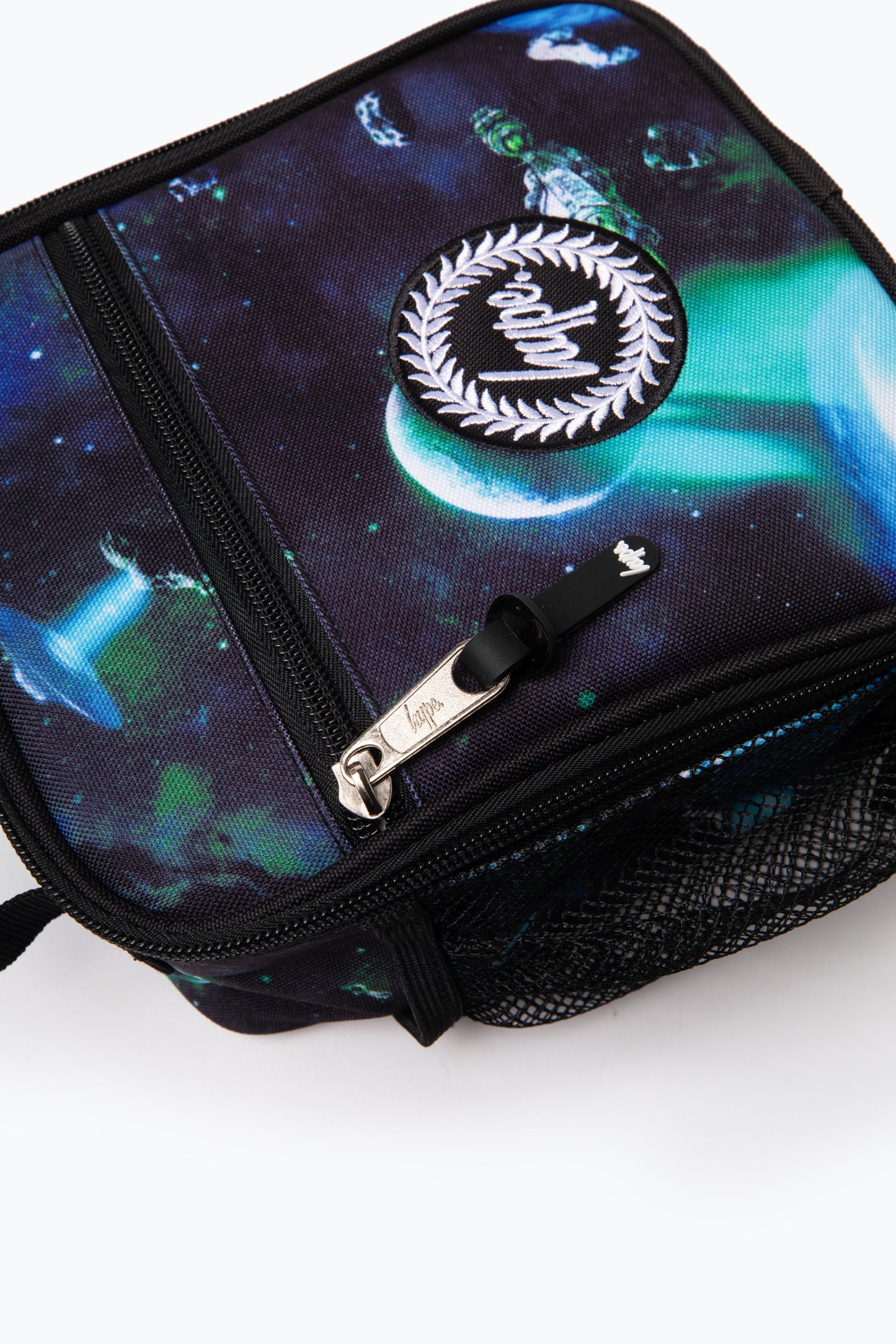 Hype Black Green Ufo Spaceship Lunch Box