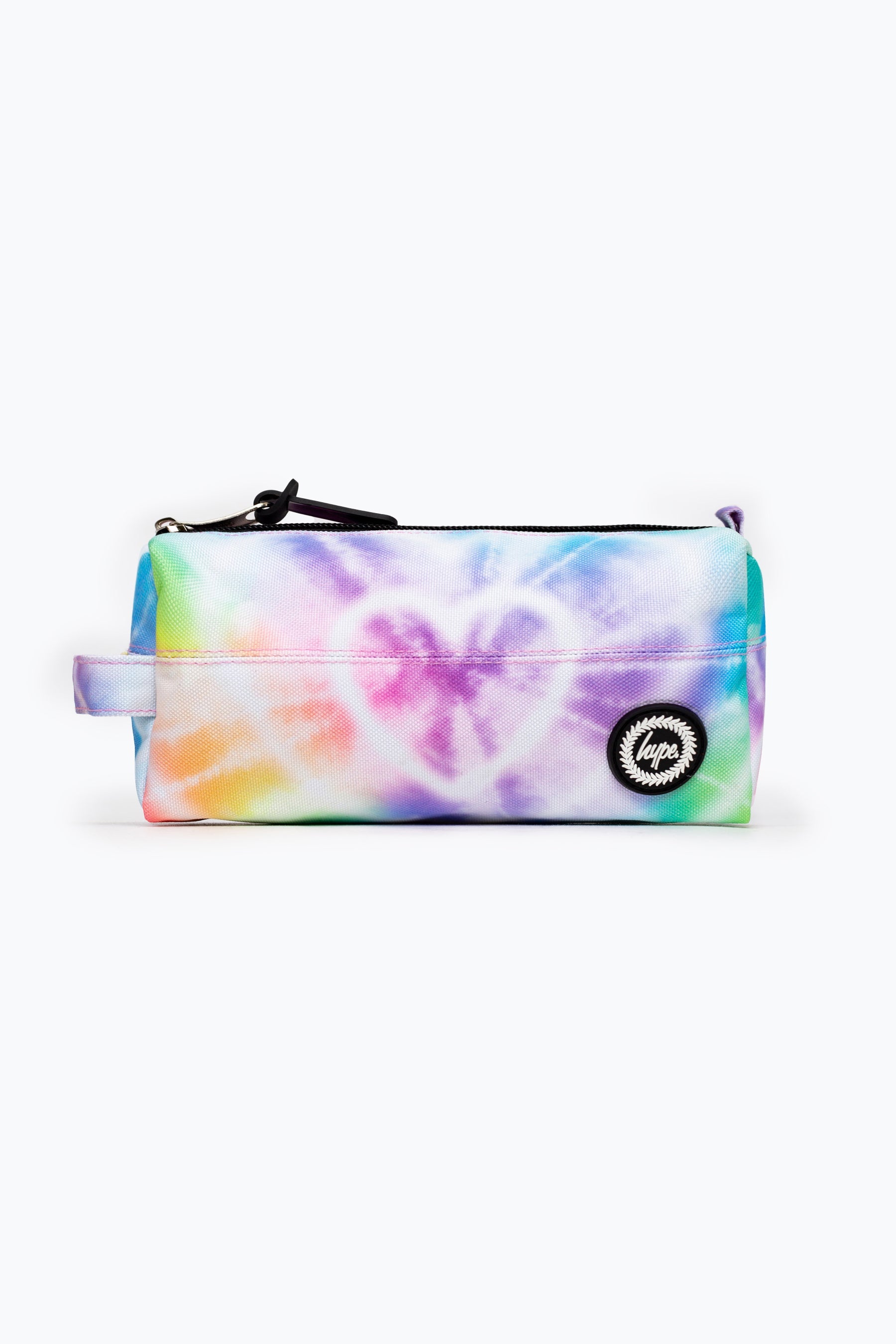 Hype Multicoloured Heart Tie Dye Girls Pencil Case