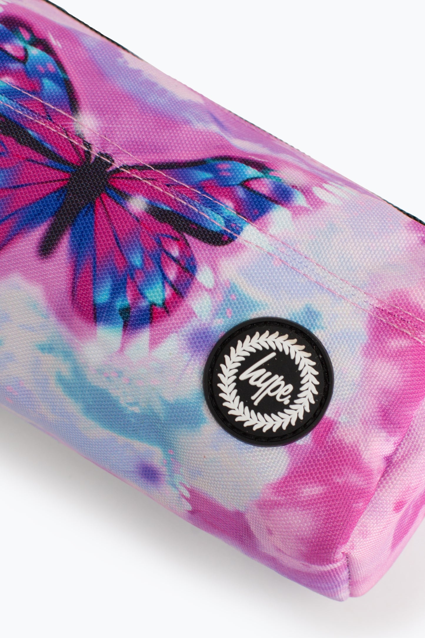 Hype Pink Gradient Skies Butterfly Pencil Case