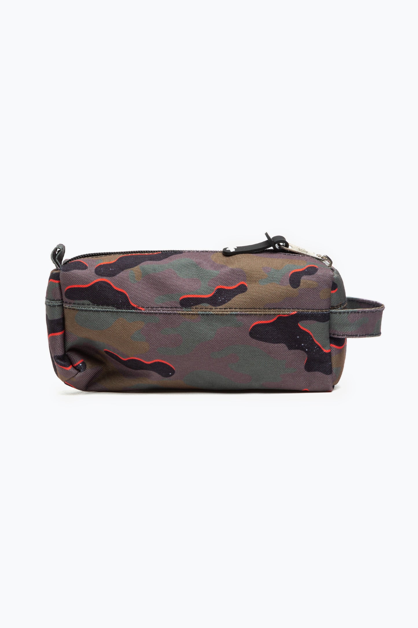 Hype Khaki Orange Pop Camo Pencil Case