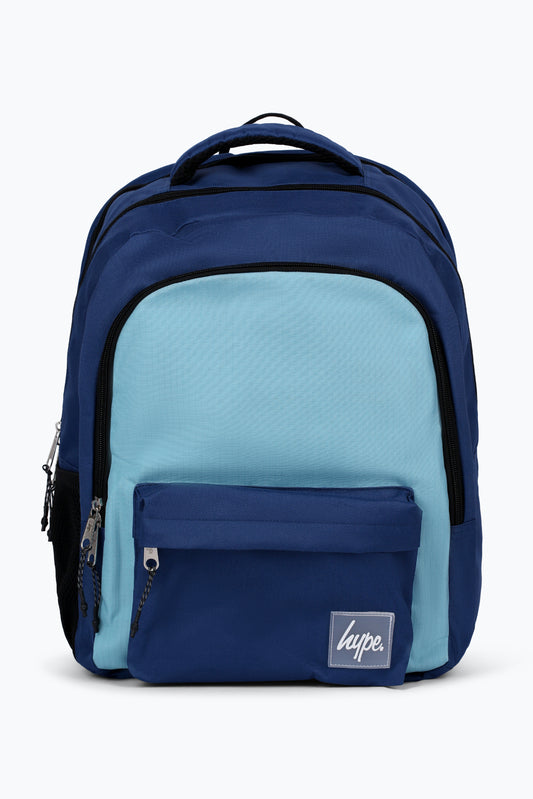 Hype Unisex Navy Ripstop Multi Pocket Backpack