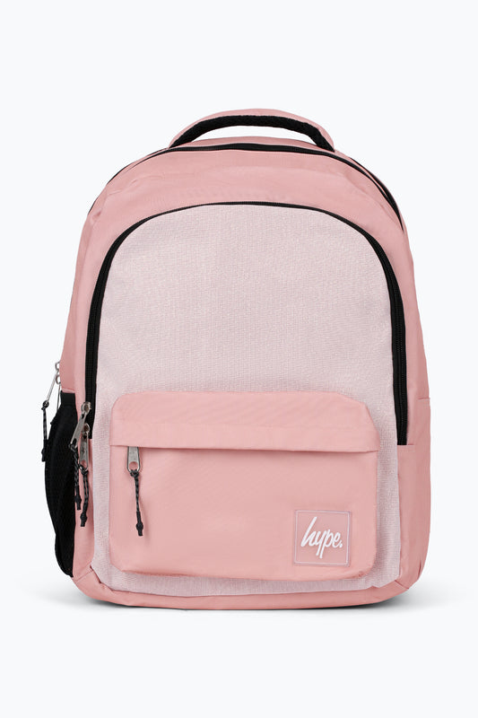 Hype Unisex Nude Fabric Multi Pocket Backpack