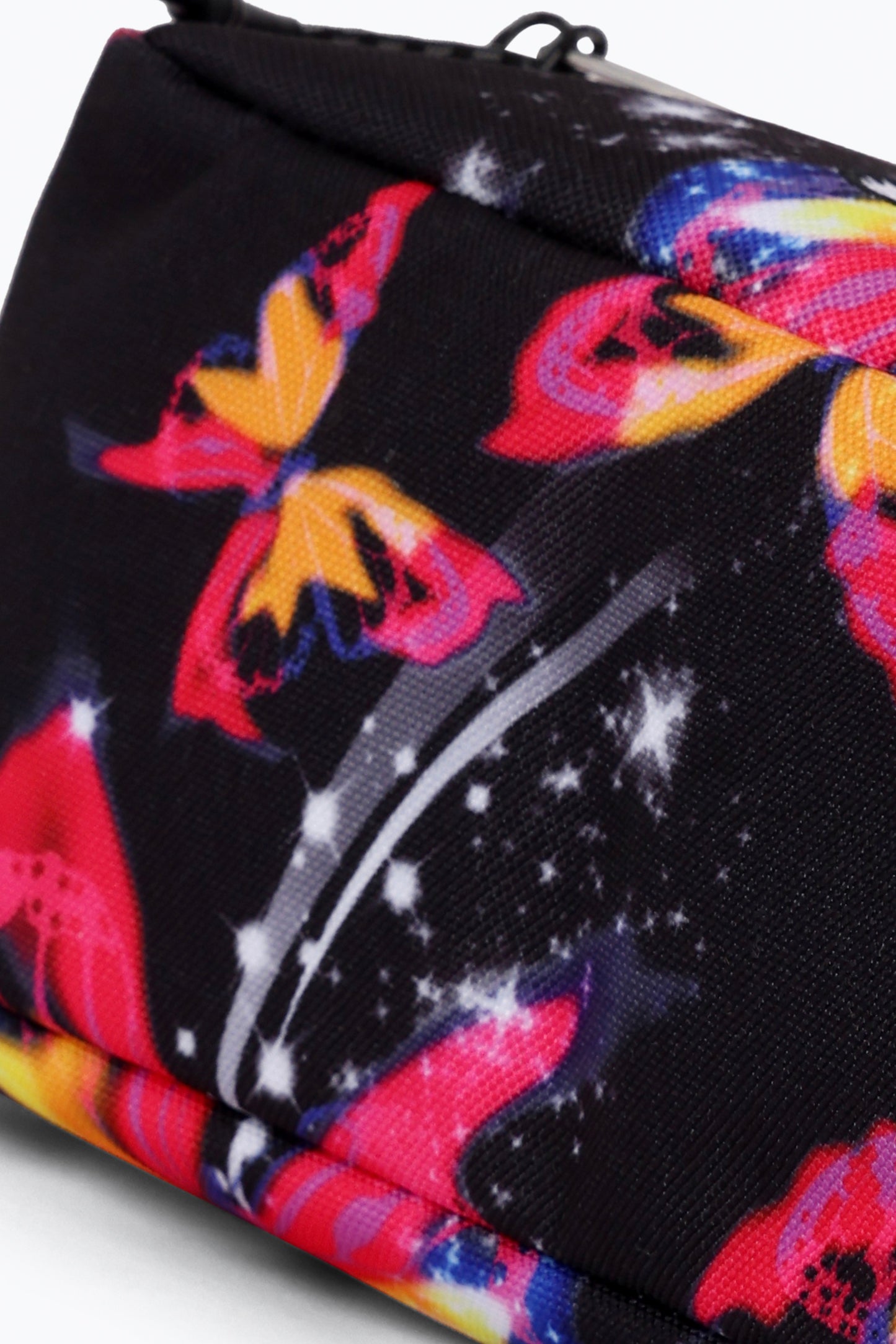 Hype Unisex Multi Glitter Blur Butterfly Maxi Pencil Case