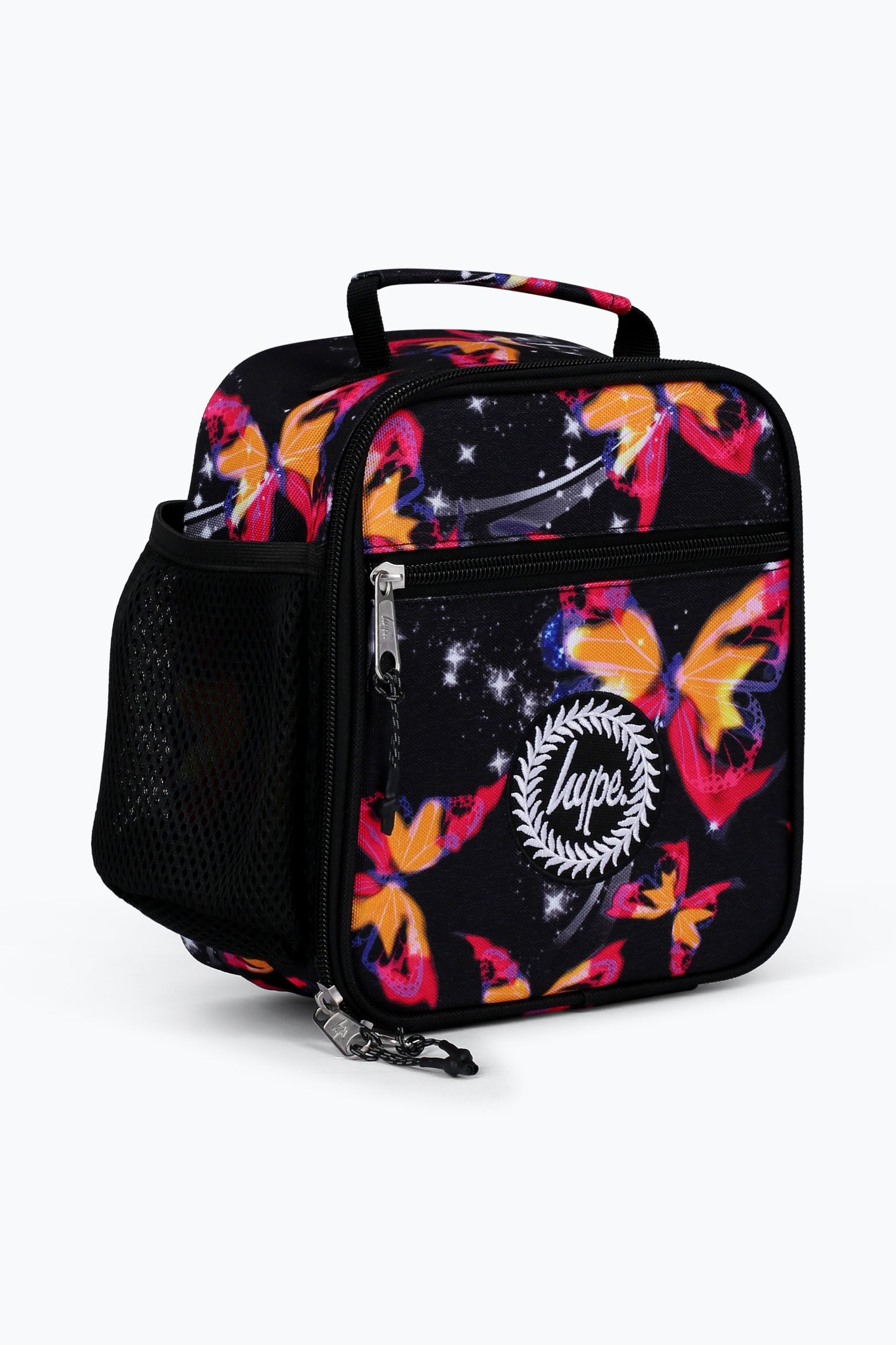 Hype Unisex Multi Glitter Blur Butterfly Lunch Bag