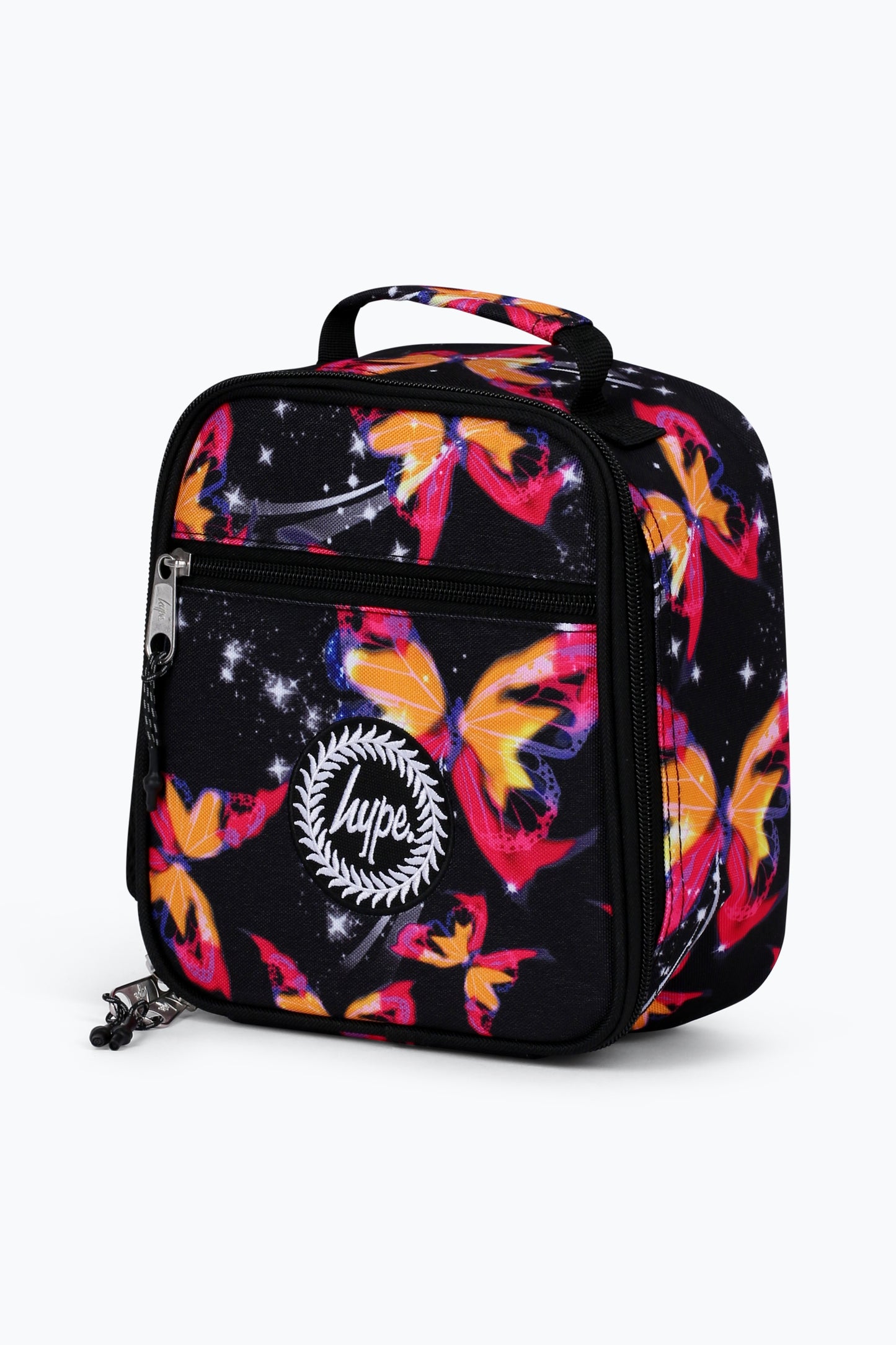 Hype Unisex Multi Glitter Blur Butterfly Lunch Bag