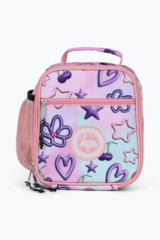 Hype Unisex Multi Pastel Toy Chest Lunch Bag