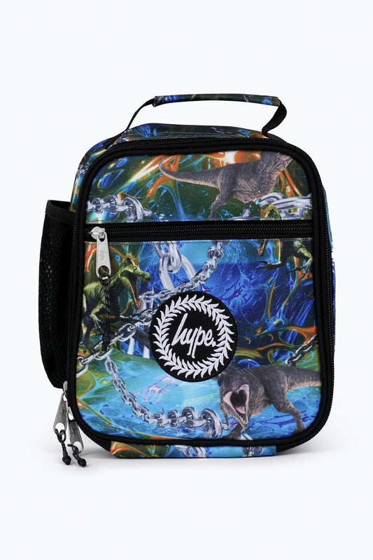 Hype Unisex Multi Dino Space Chains Lunch Bag