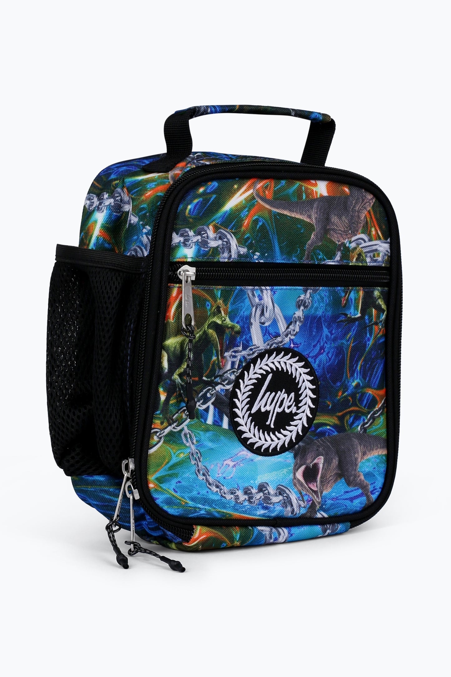 Hype Unisex Multi Dino Space Chains Lunch Bag