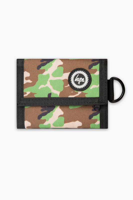 Hype Boys Camo Crest Wallet