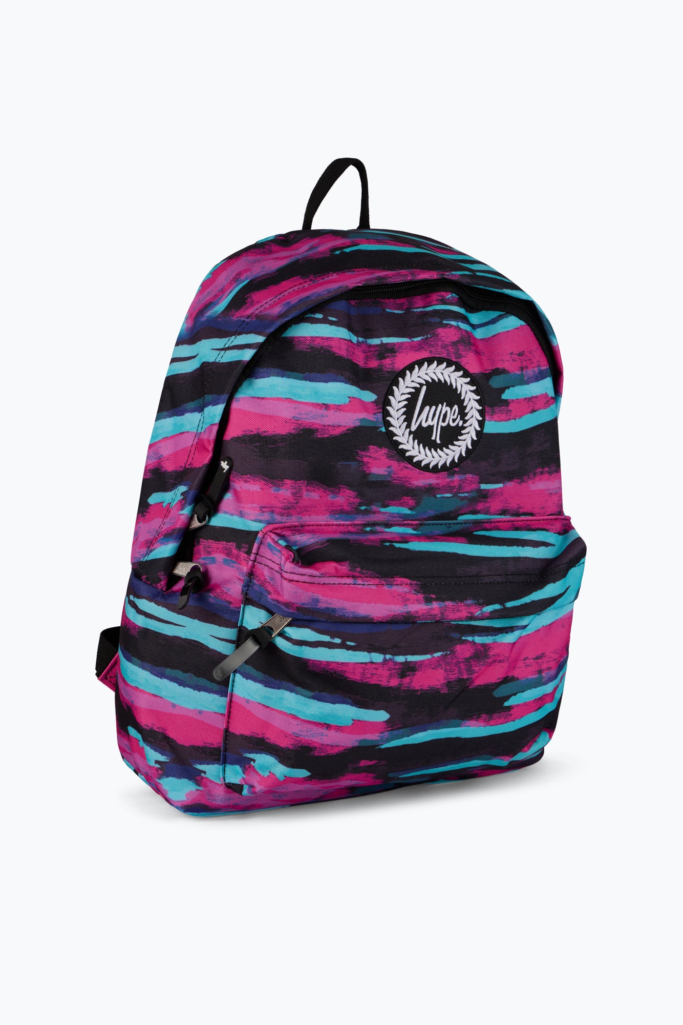 Hype Unisex Multi Pastel Zebra Backpack