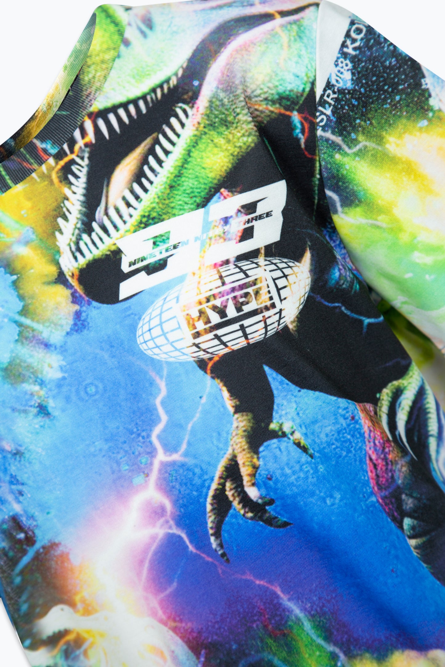 Hype Boys Multi Bionic Dinosaur T-Shirt