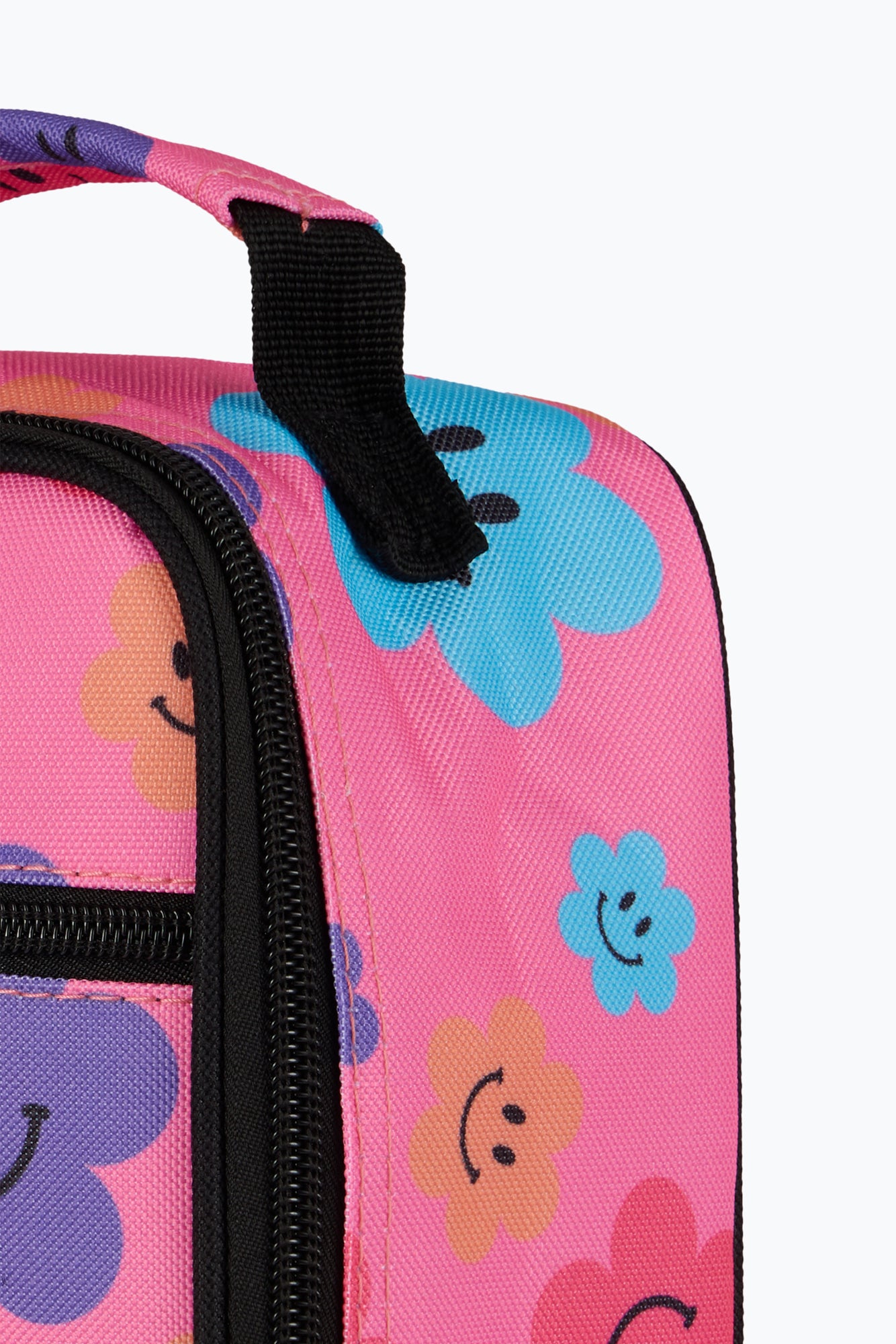 Hype Unisex Pink Happy Flowers Lunch Bag