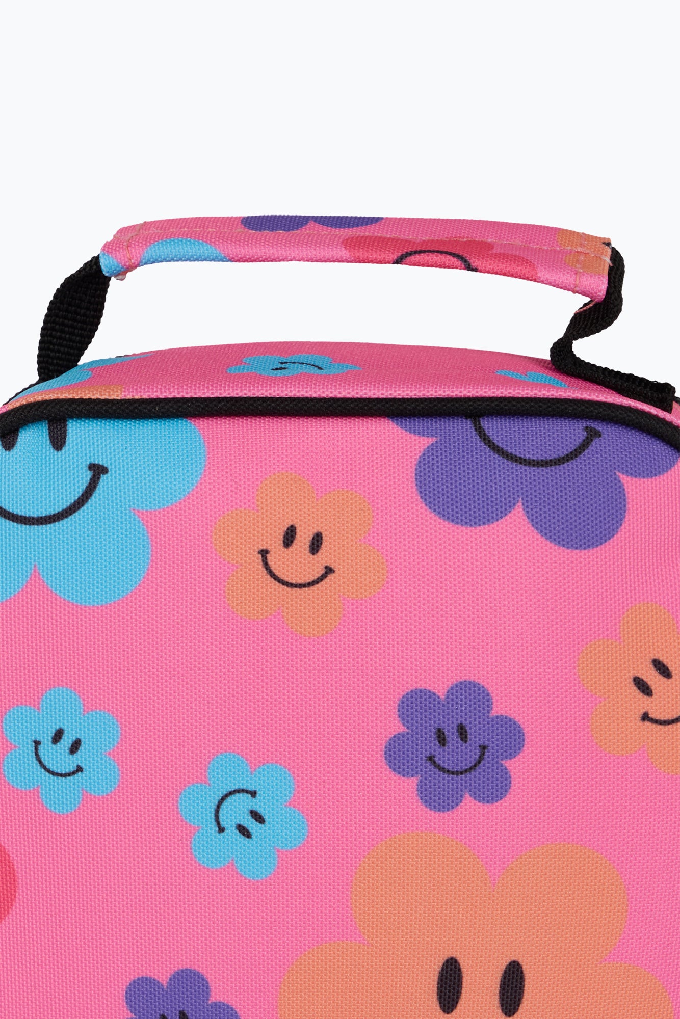 Hype Unisex Pink Happy Flowers Lunch Bag
