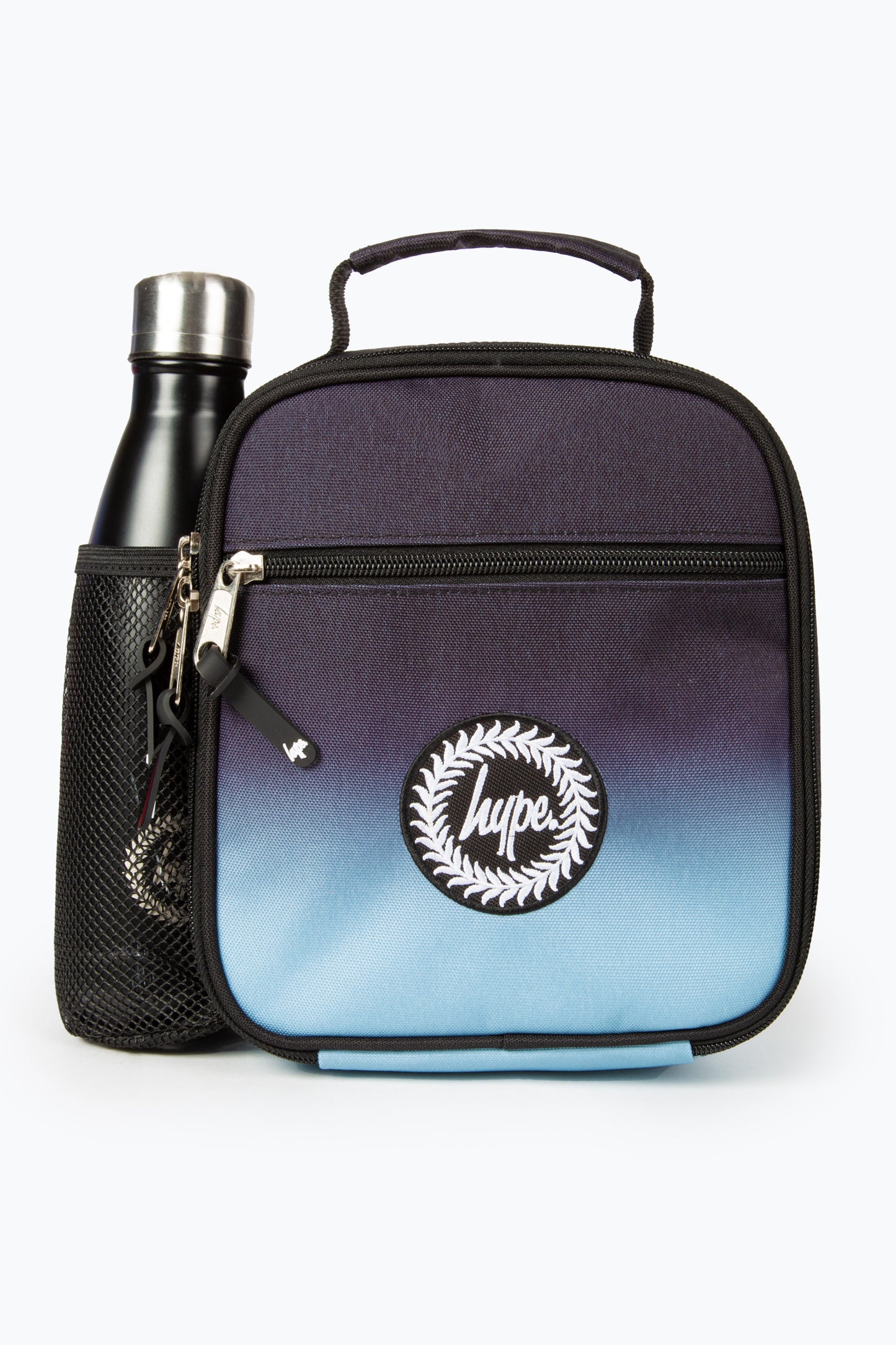 Hype Boys Multi Black To Blue Diagonal Fade Lunch Box