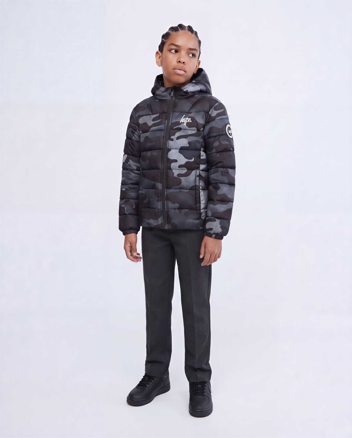 Hype Boys Spray Camo Padded Jacket
