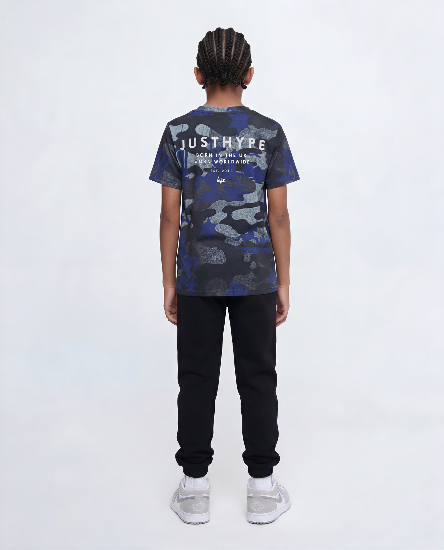 Hype Boys Black Cowboy Camo T-Shirt