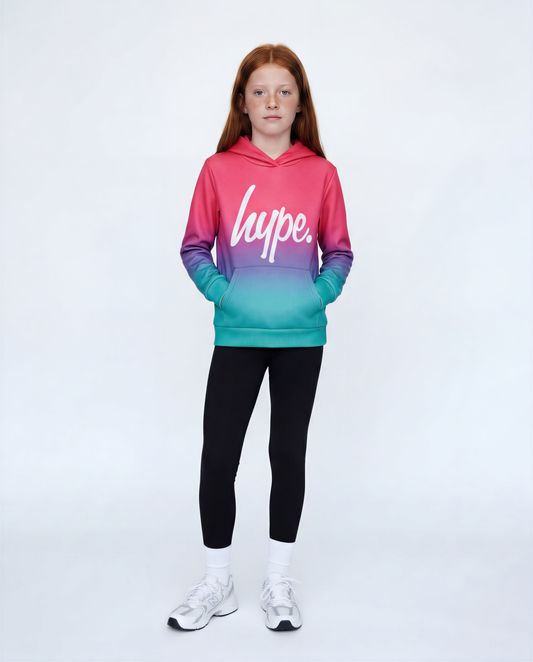 Hype Girls Multi Dusty Fade Hoodie