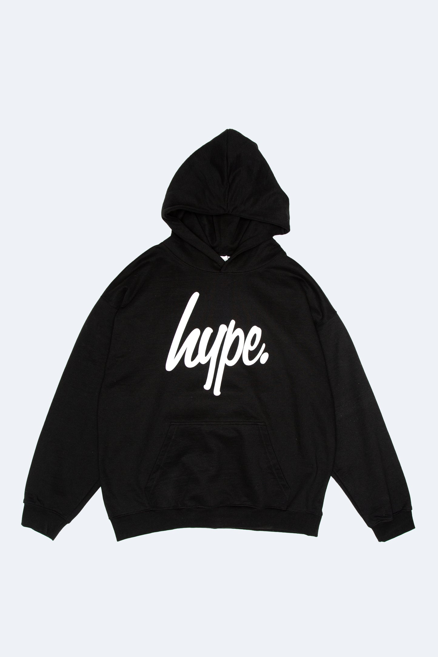 Hype Adults Black Script Hoodie