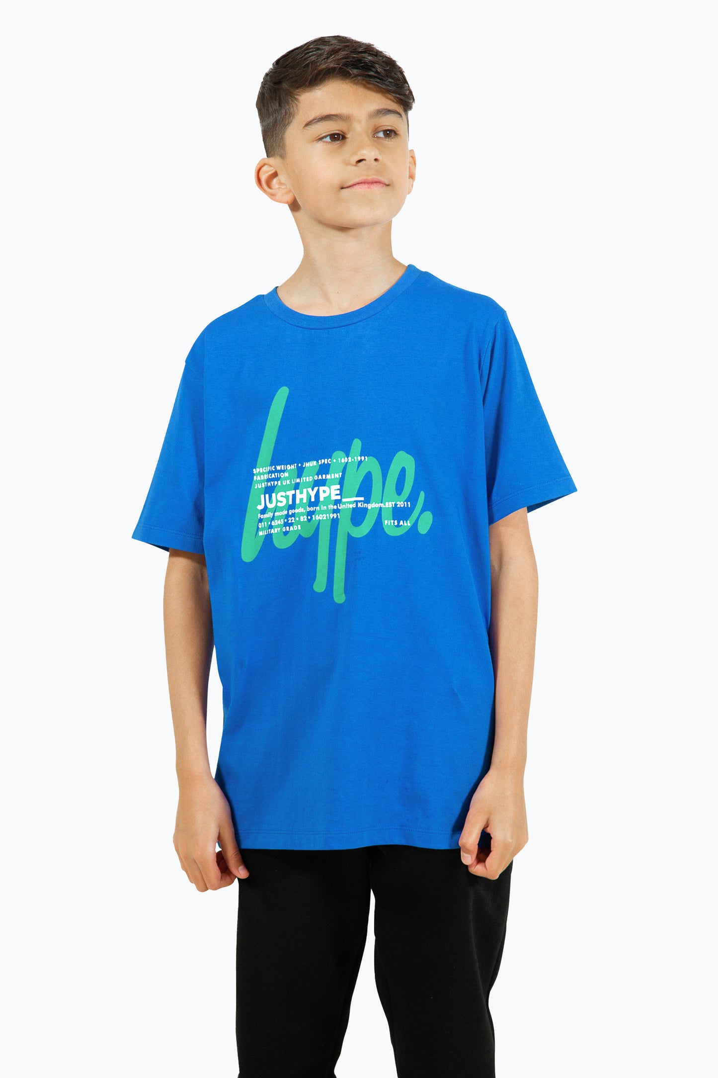 Hype Boys Blue Double T-Shirt