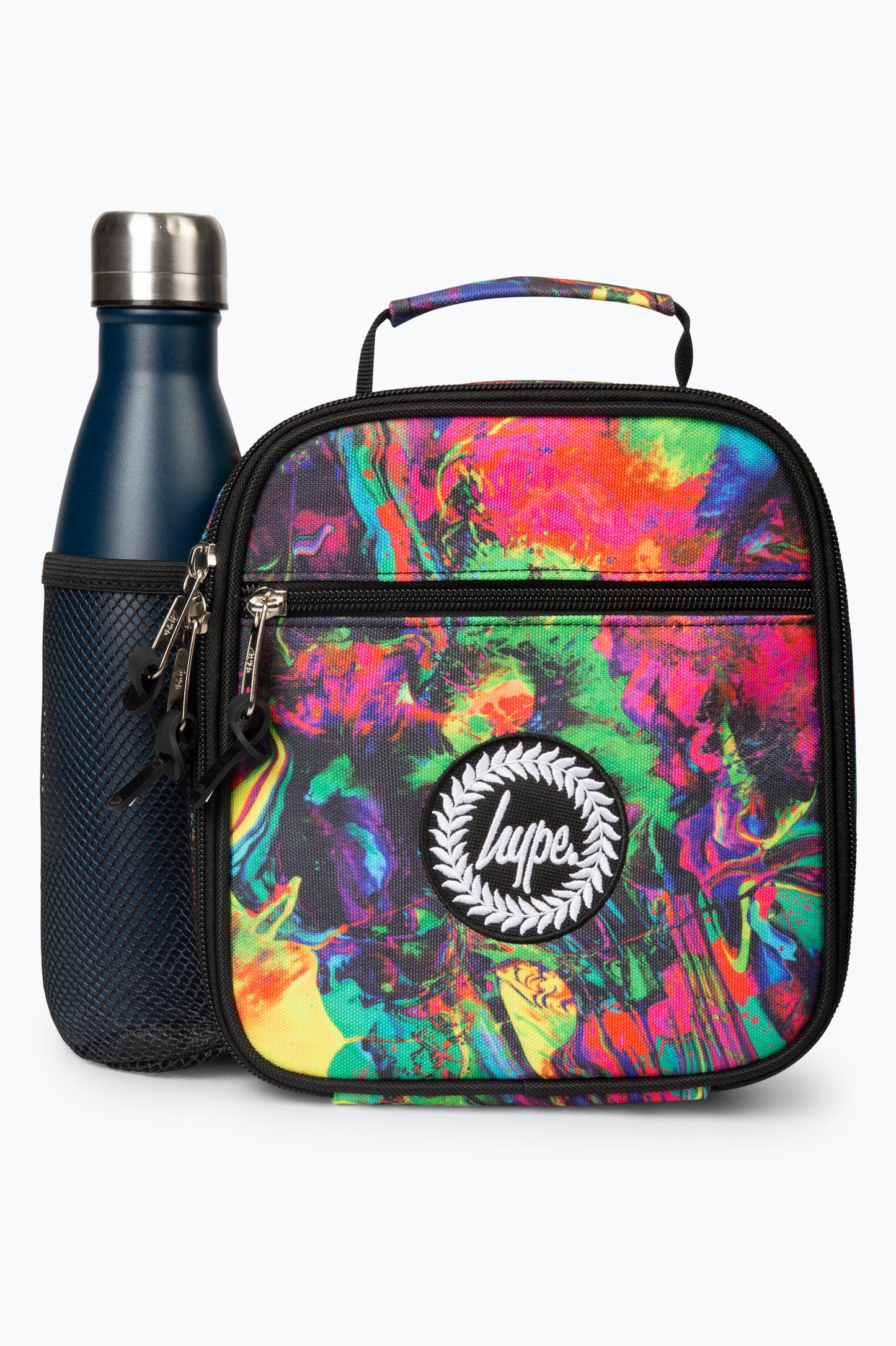 Hype Kids Multi Abstract Paint Lunch Box