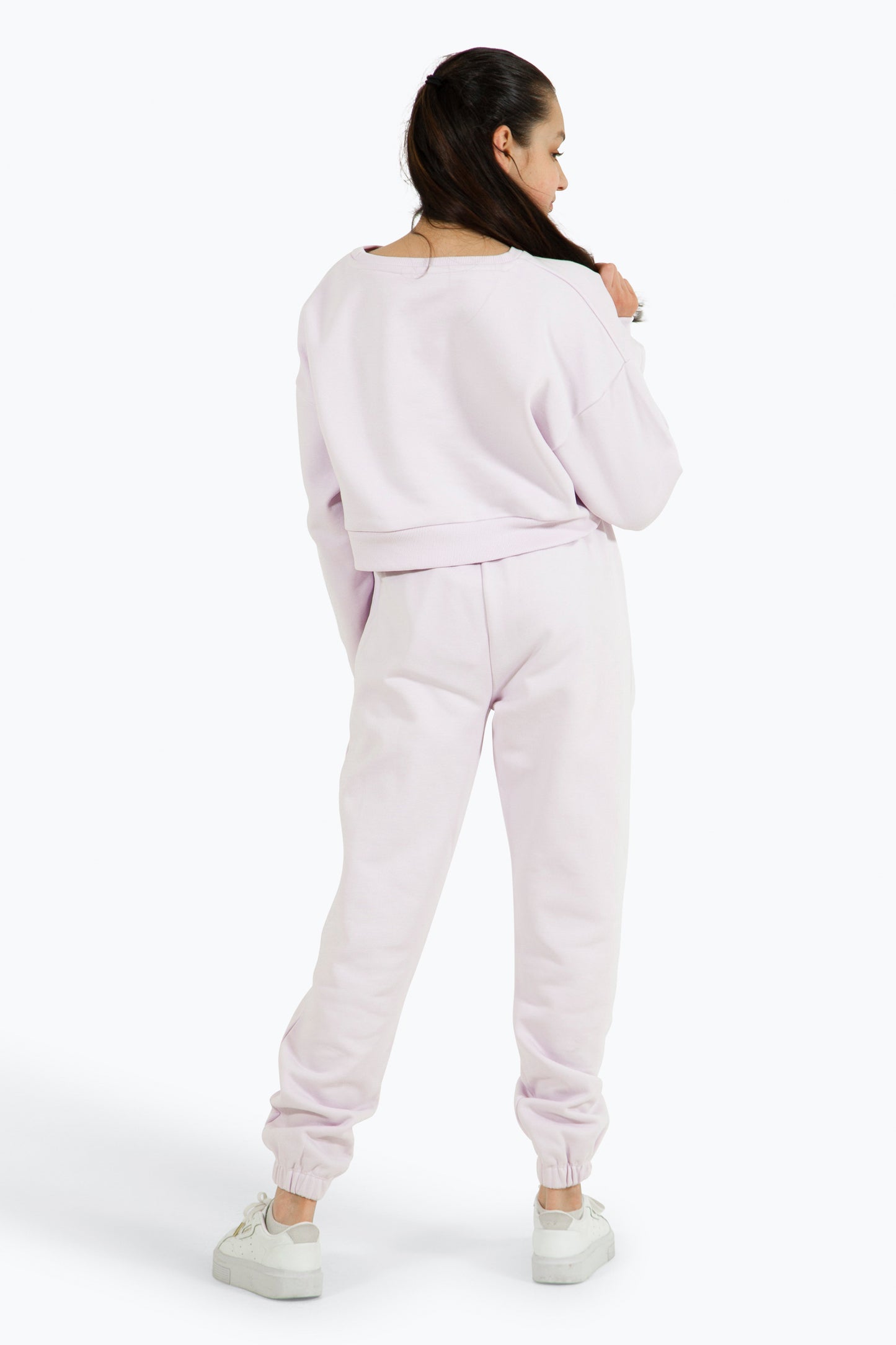 Hype Girls Lilac Script Joggers