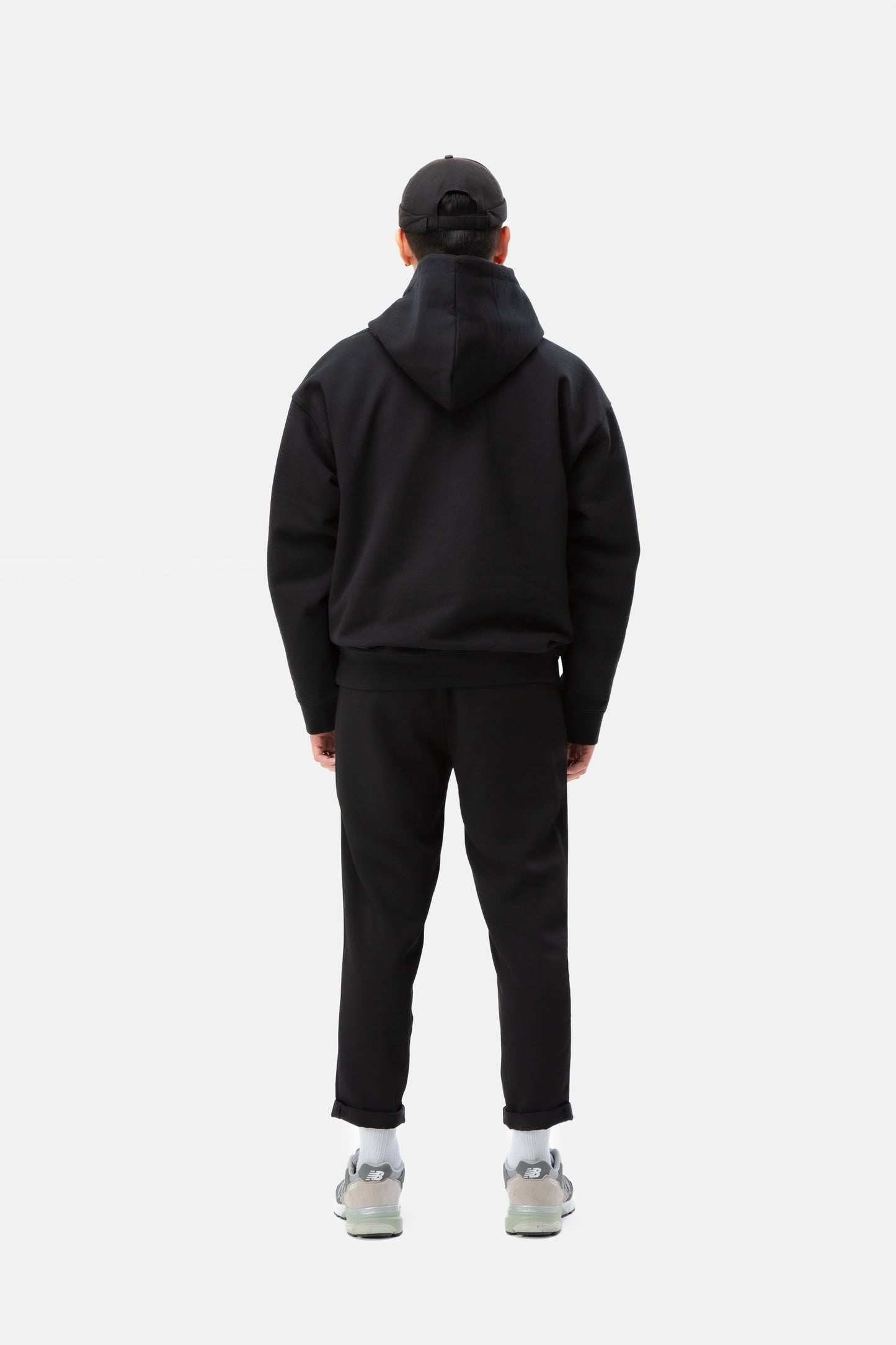 Hype Adults Black Script Hoodie