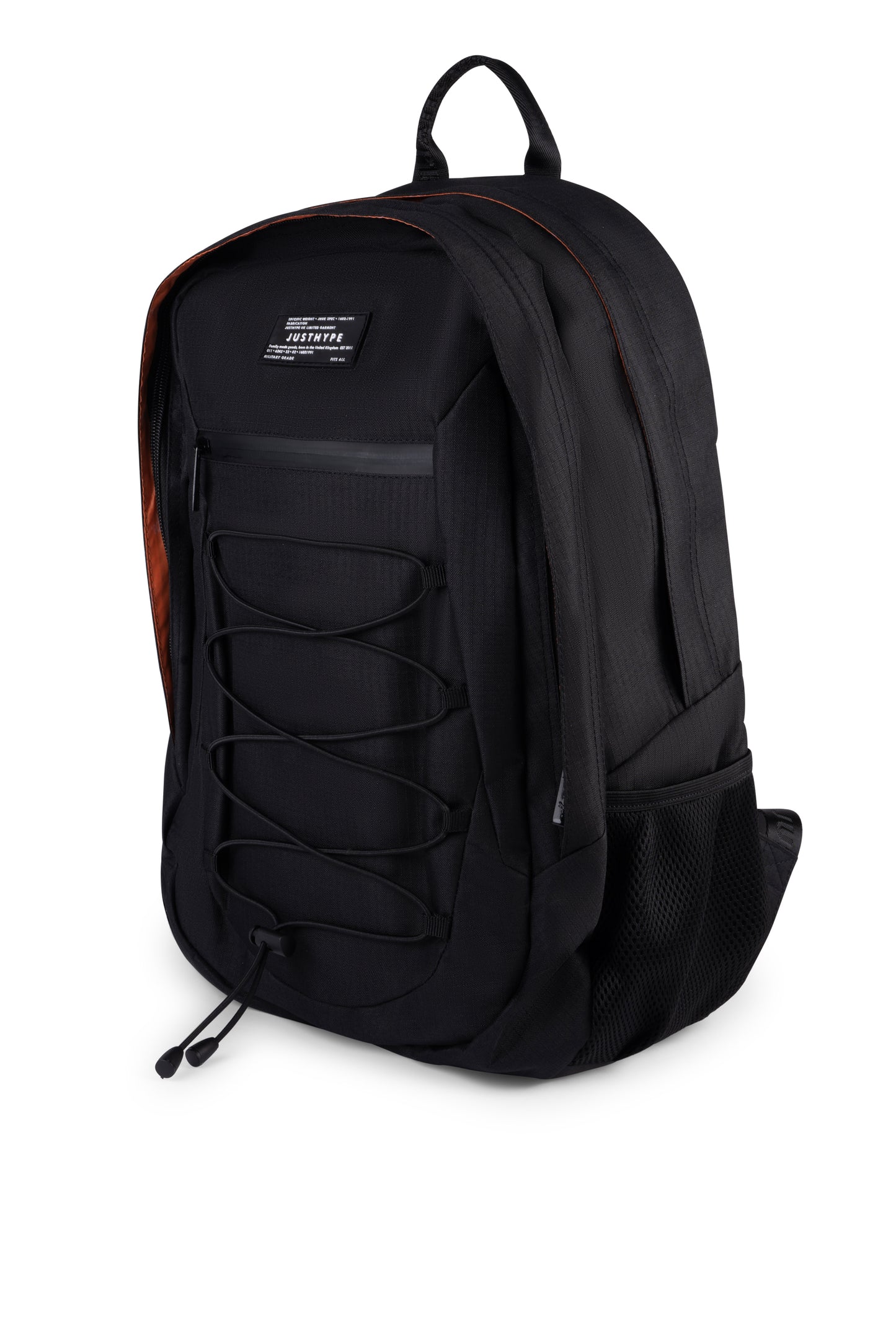 Hype Unisex Black Maxi Backpack