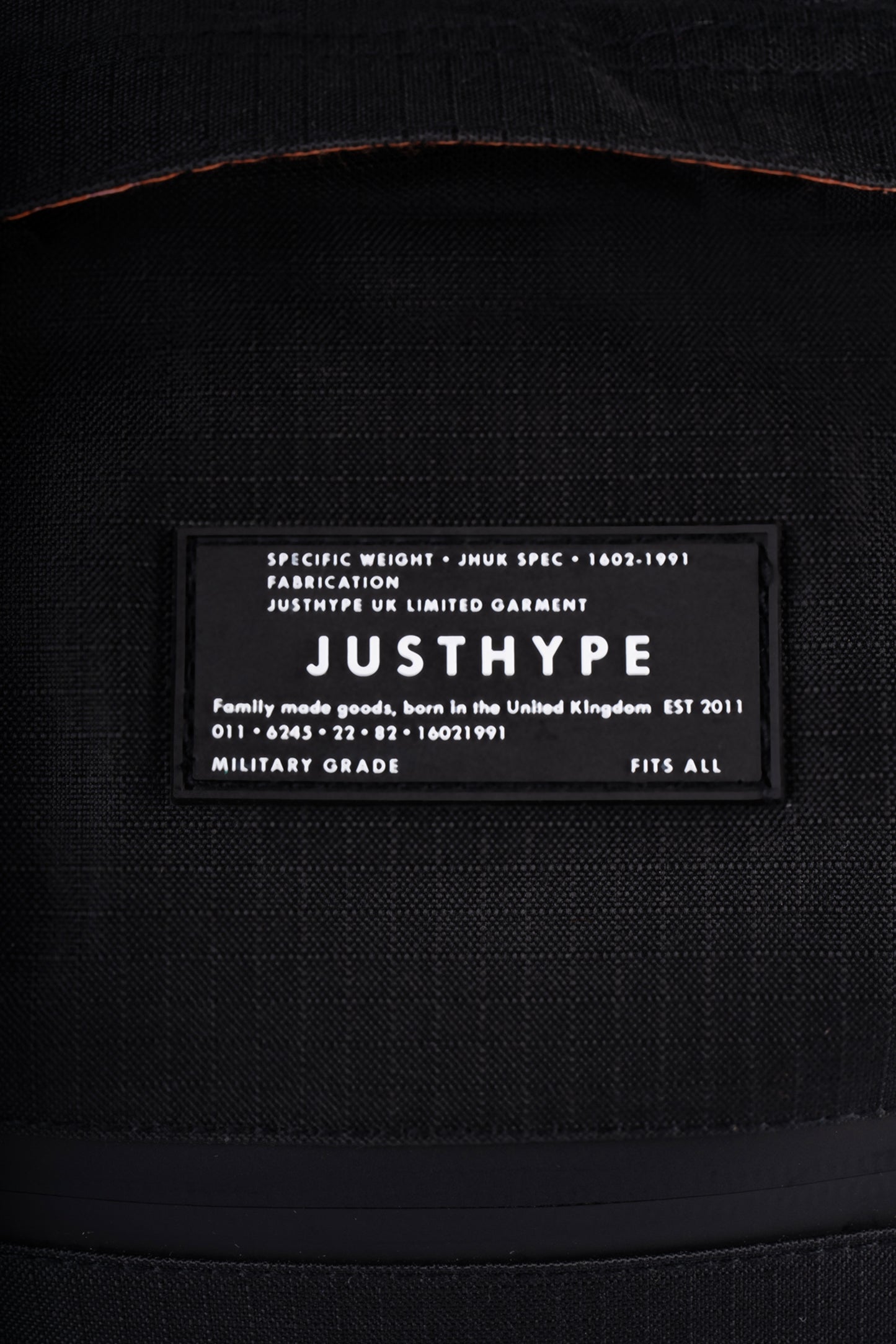 Hype Unisex Black Maxi Backpack