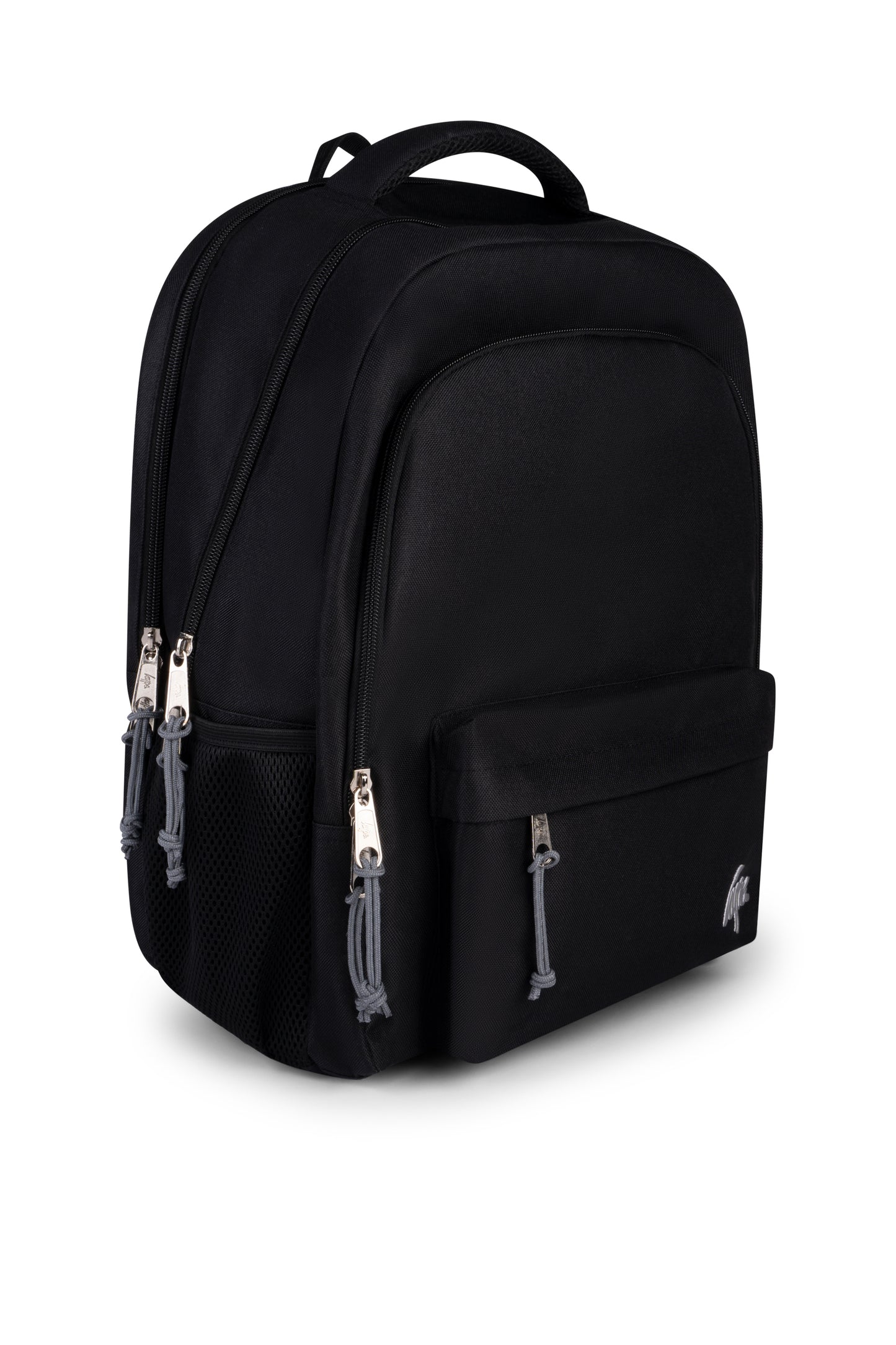 Hype Unisex Black Multi Pocket Backpack